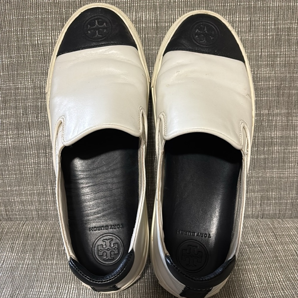 Tory Burch Black and White Sneakers for Effortless Style